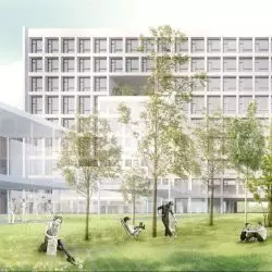 Szafa, projekt koncepcyjny budynku przy ulicy Mińskiej w Warszawie