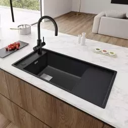 Bateria filrująca Mythos Water Hub matowa czerń