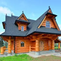 Dom jednorodzinny z bali, Dzianisz