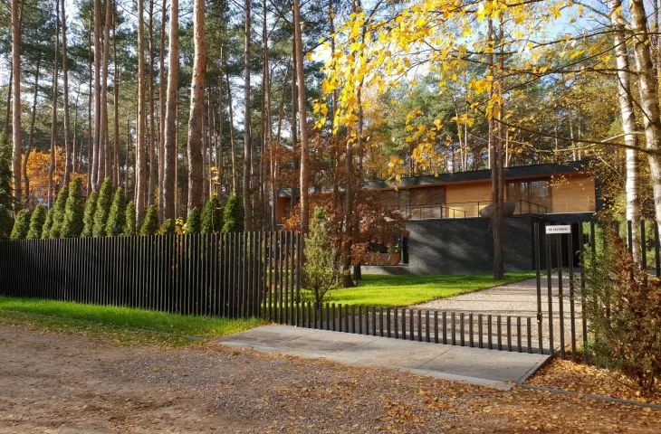 Appears and disappears - FANCY FENCE gate for home and public spaces