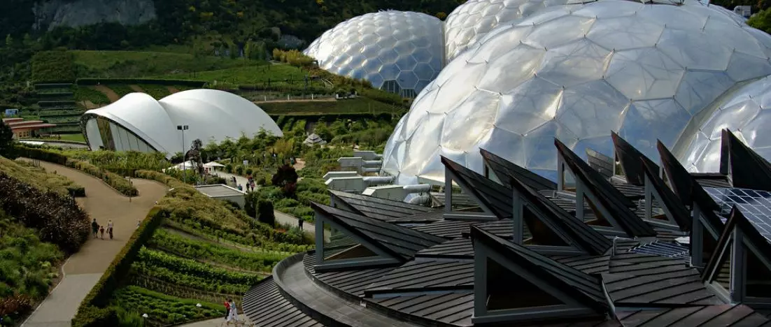 Eden Project - a garden of the future hidden in the heart of Cornwall