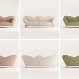 Sofa „Kwiat Lotosu” – projekt Bogusława Barnasia, założyciela BXB studio