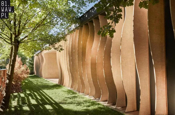 Dom Falujący projektu architektów z biura 81.waw.pl