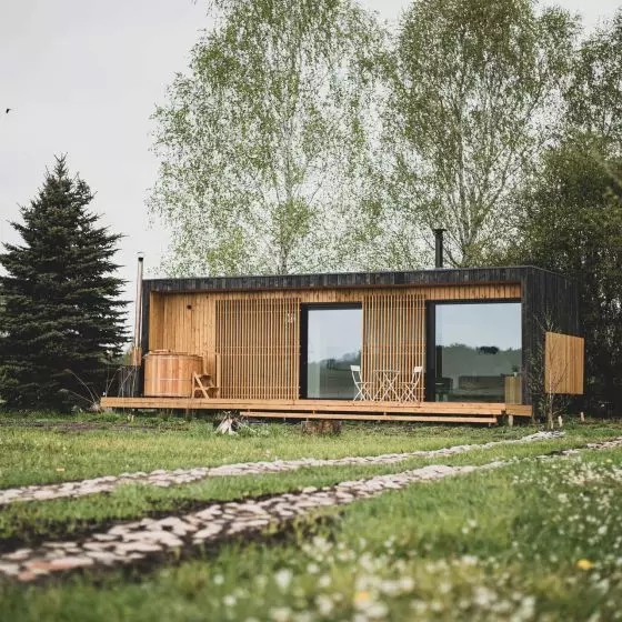 HUS – 35 m² szczęścia na łonie natury!