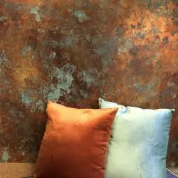 Tapety i materiały akustyczne do zadań komercyjnych – rdza Wallmotion Muraspec