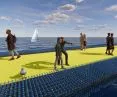 plastic bottle platform designed by BJK Architects