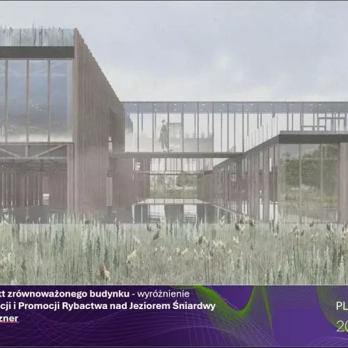 Wyróżnienie w kategorii Studencki projekt zrównoważonego budynku