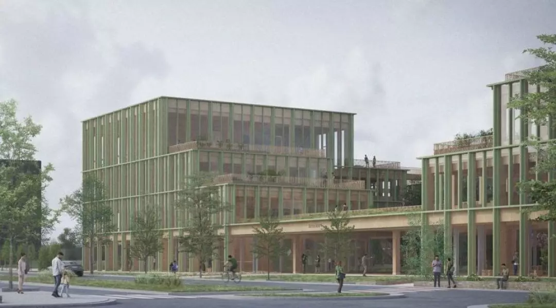 Wyróżnienie w kategorii Studencki projekt zrównoważonego budynku