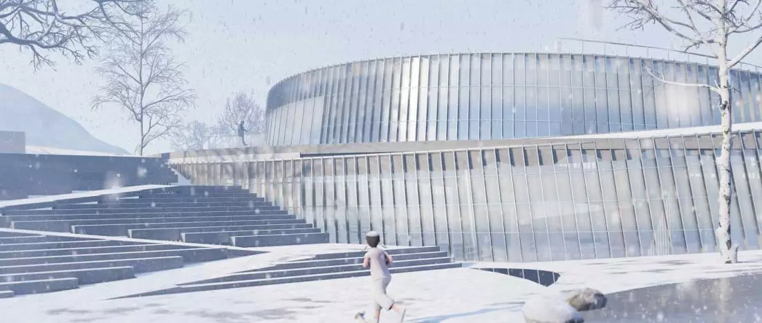 Muzeum, które wyrasta z lawy: nowy projekt RE+N w Islandii