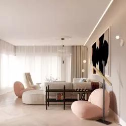 Eleganckie wnętrze apartamentu