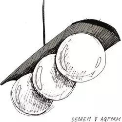 Lampa MODERN BALL powstała we współpracy AQForm z biurem projektowym DECHEM