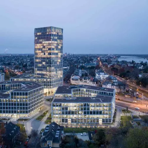 Jeden z najwyższych wieżowców w Bonn – architektura, która zmienia centrum miasta