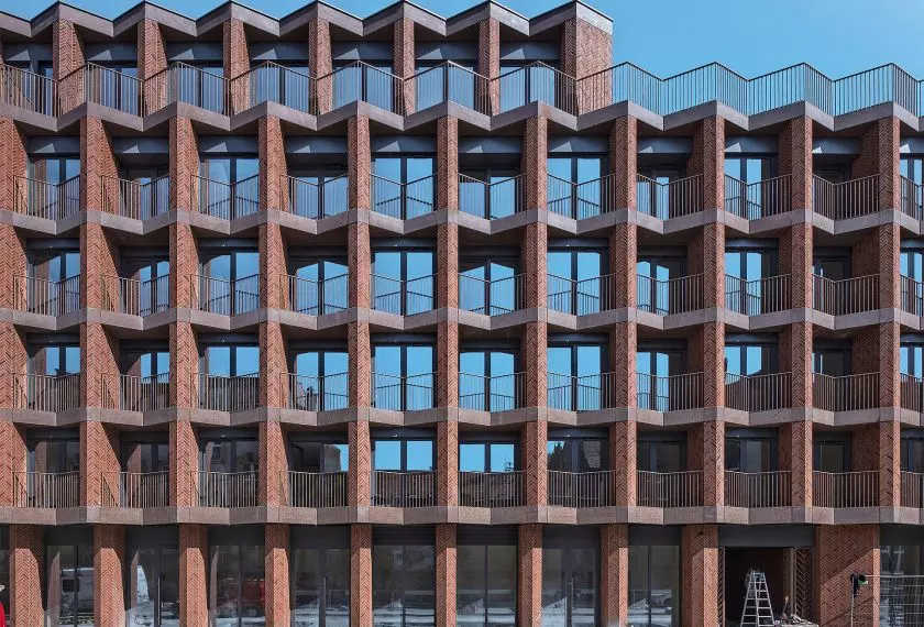 Płytka inwestycyjna Apartamenty Bernardyńska, Wrocław, projekt: Maćków Pracownia Projektowa