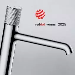 Hamnes – bateria umywalkowa stojąca wysoka chrom (32505100)