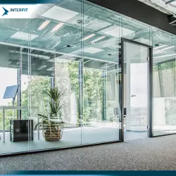 Zawiasy hydrauliczne Biloba EVO i ościeżnica GSW Office