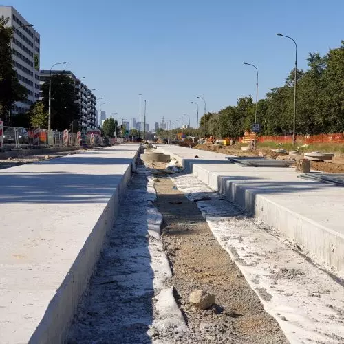 Włókna strukturalne Forta-Ferro® – Trasa Wilanowska