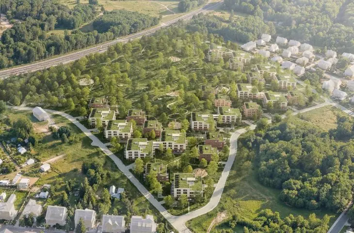 Konkurs na opracowanie koncepcji urbanistyczno-architektonicznej zespołu zabudowy wielorodzinnej wraz z zagospodarowaniem terenu oraz niezbędną infrastrukturą techniczną pomiędzy ulicami: Sąsiedzką – Ukośną – Wschodnią – Autostradą w Szczecinie