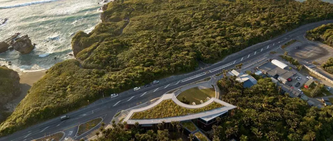Punangairi in Punakaiki - the nature and culture architecture of Ngāti Waewae in New Zealand