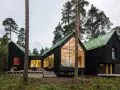 Dogs & Doctors house, Finland, by Pirinen Salo. GreenCoat Pural BT in Pale Green.