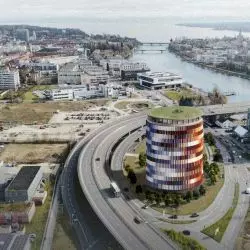 Przestrzeń wystawiennicza dla historycznej panoramy miasta w Konstancji