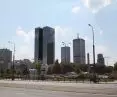 The original design of the Roma Tower skyscraper in Warsaw.
