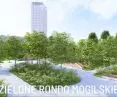 They will plant 50 trees at the Mogilskie traffic circle
