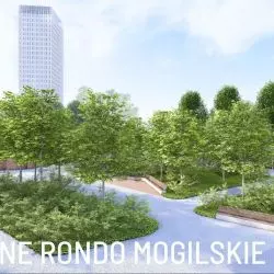 Posadzą 50 drzew na rondzie Mogilskim