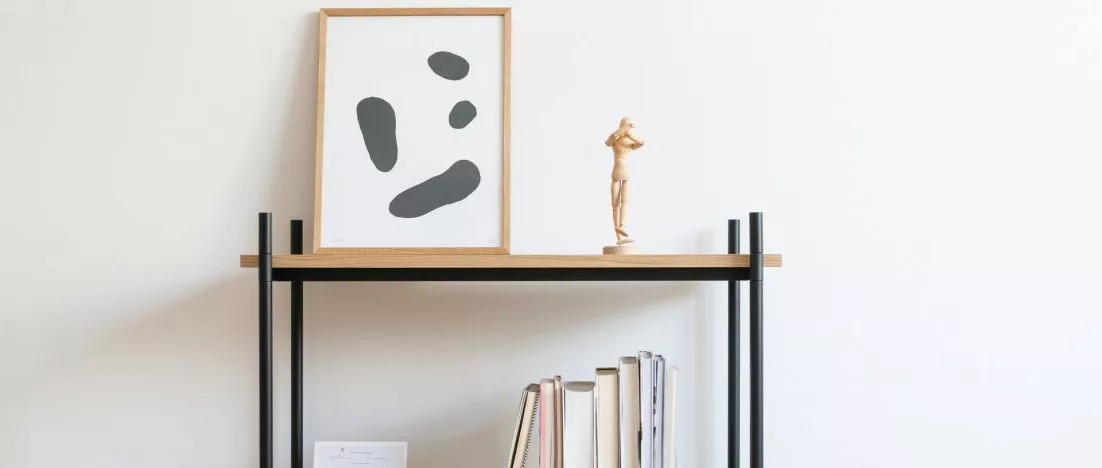 Prosta forma – regały od Mleko Living