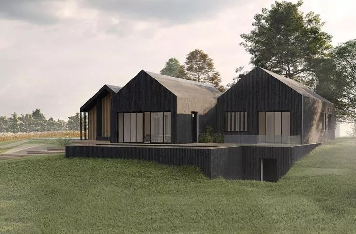 3 w 1, czyli projekt domu jednorodzinnego „3 domy” od Goik Architects