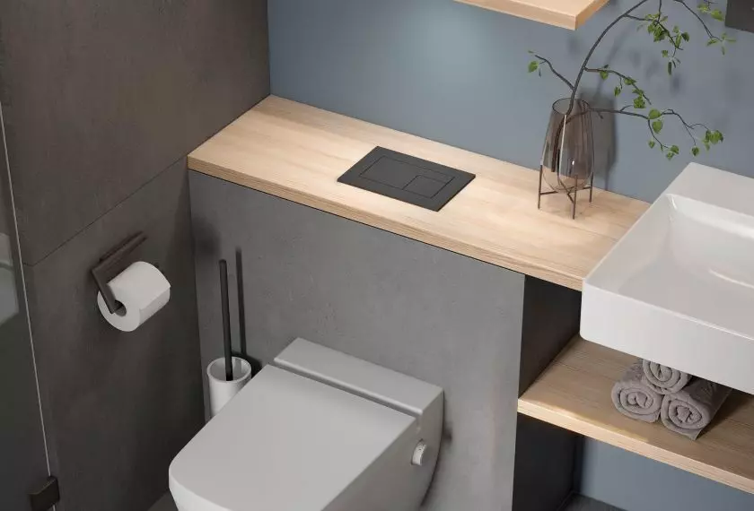 Stelaż WC TECEprofil o wysokości 750 mm