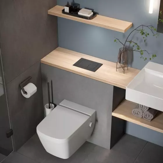 Stelaż WC TECEprofil o wysokości 750 mm