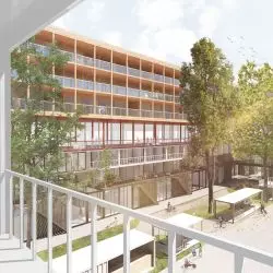 Projekt konkursowy w Saint-Denis
