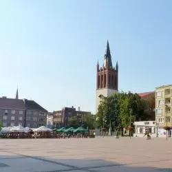 Rynek w Bytomiu, fragment pierzei zachodniej i północnej