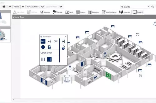 With myGEZE Control you manage your building - safely, centrally and conveniently!