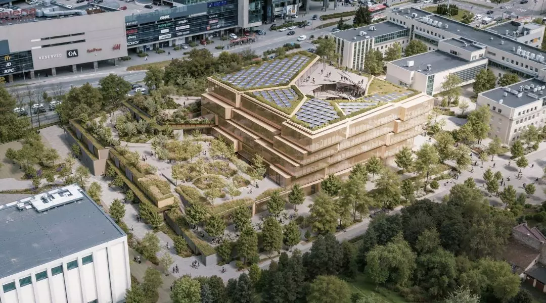 I Nagroda, proj.: Kengo Kuma & Associates | Schick Architekci