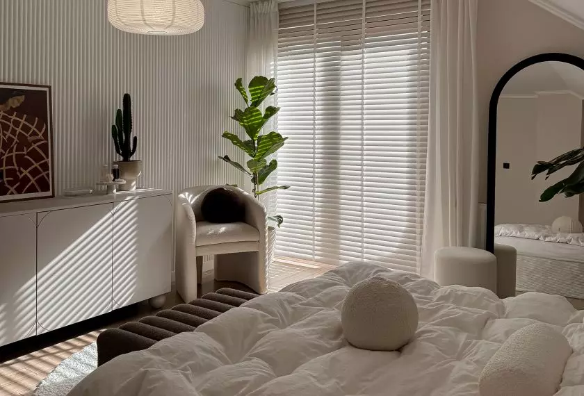 Kolekcja Basswood 50 mm Pearl White