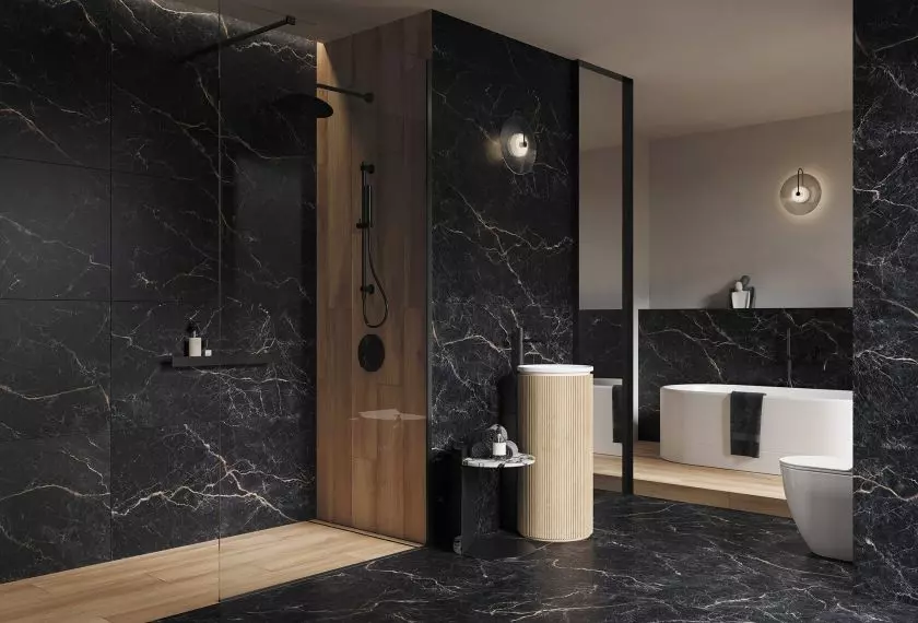 Solei Black i Nandwood Beige