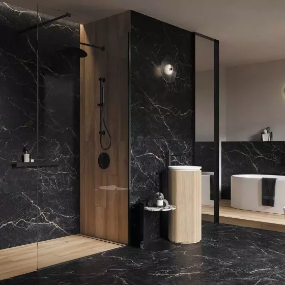 Solei Black i Nandwood Beige