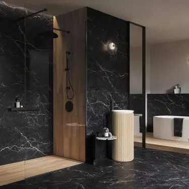 Solei Black i Nandwood Beige