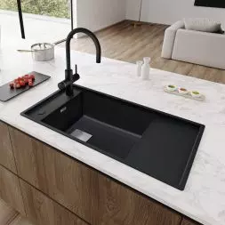Bateria filrująca Mythos Water Hub matowa czerń