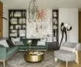 Apartment in the rhythm of nature and art designed by Aldona Banasiuk-Suchorzewska
