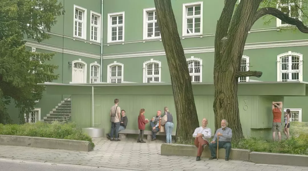 Wyróżnienie I stopnia w konkursie Projekt Łazienki 2025, proj.: Dawid Roszkowski