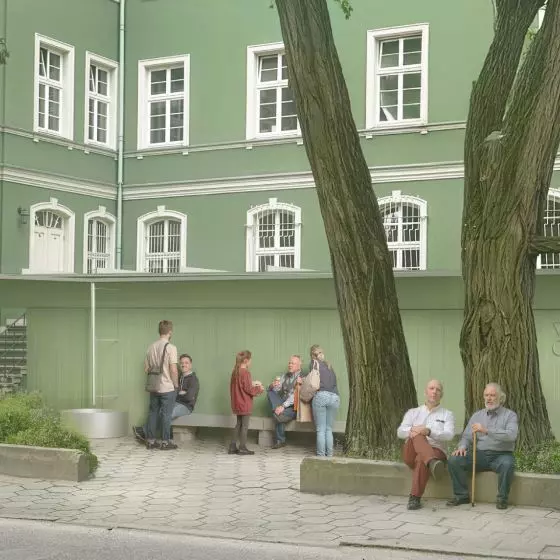 Wyróżnienie I stopnia w konkursie Projekt Łazienki 2025, proj.: Dawid Roszkowski