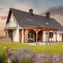 Dachówka ceramiczna Braas Topas 13V, kolor antracytowy