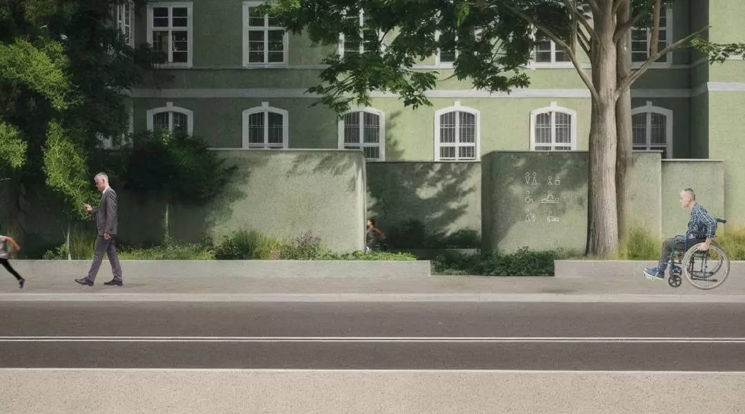 Nagroda specjalna (Eko projektowanie) w konkursie Projekt Łazienki 2025, proj.: Gabriela Zielińska, Wojciech Zabłocki