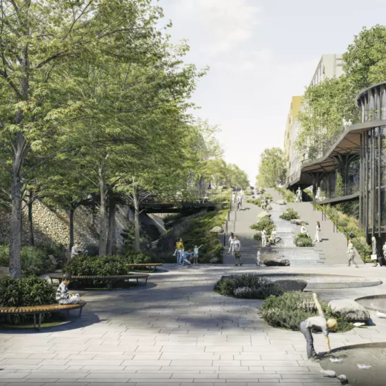 I Nagroda, proj.: RS Architektura Krajobrazu