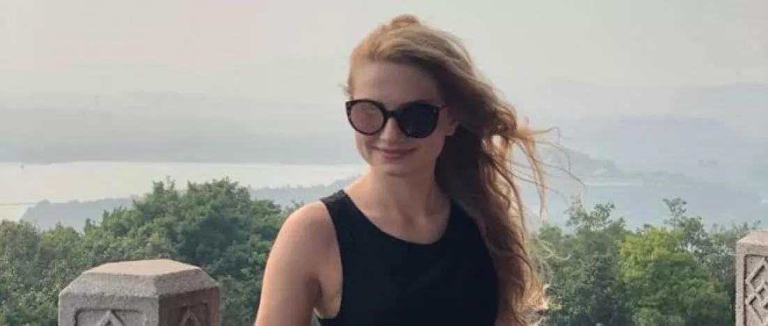 Maja Bielecka on her internship at CDG+ in China