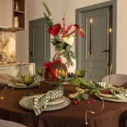 Mieszkanie w świątecznej odsłonie projektu Decoroom