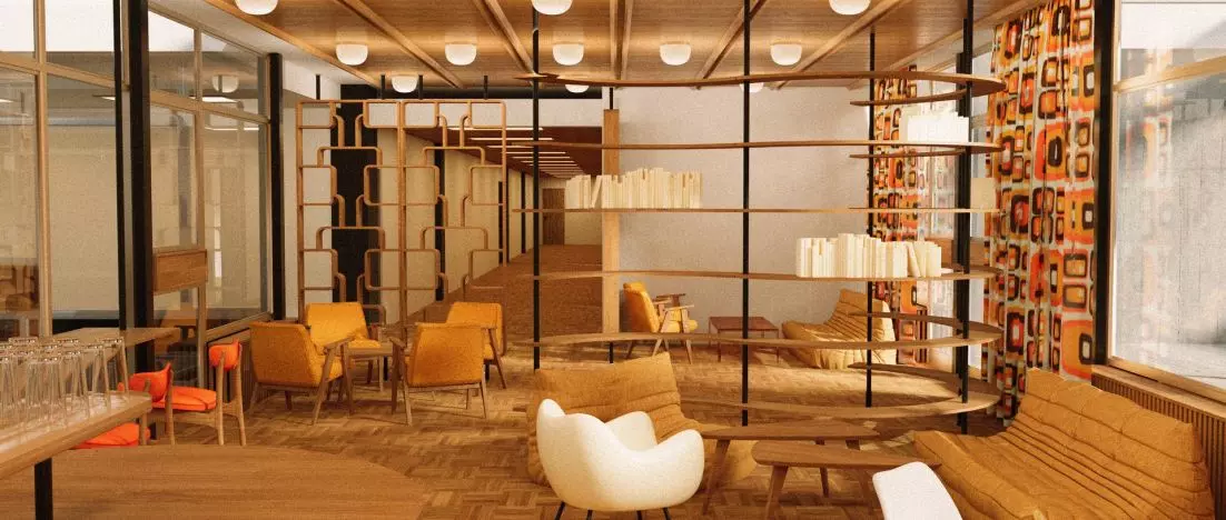 Adam Stawicki – „Jaka jesteś Prząśniczko? Projekt adaptacji wnętrz dawnego Domu Kultury zakładu Merinotex”