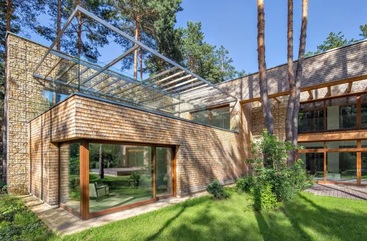 Forest Villa in Kampinos National Park.